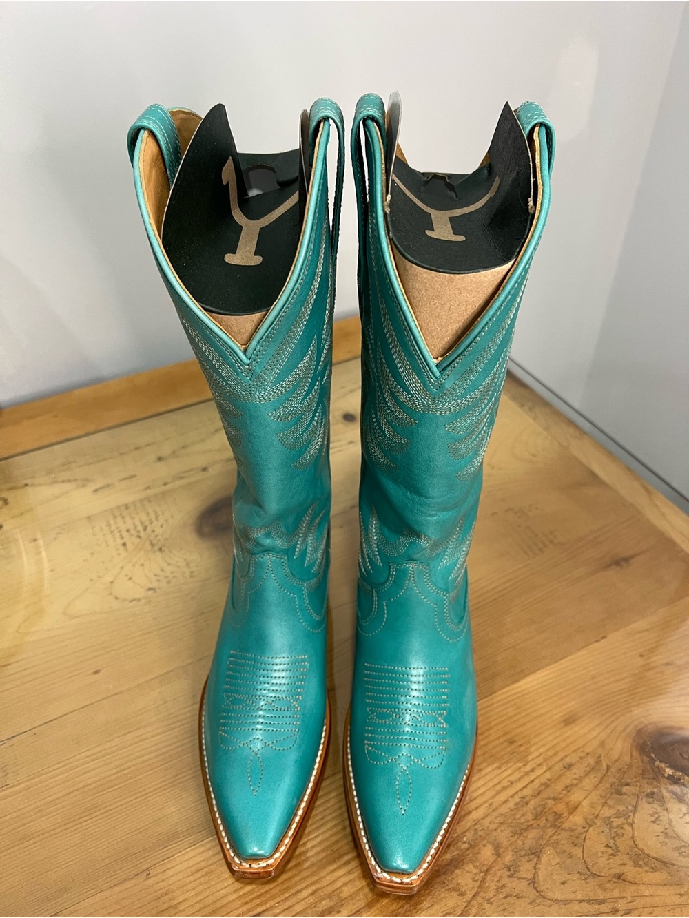 Tecovas the Annie Lagoon Women's  Western Leather Cowboy Boots